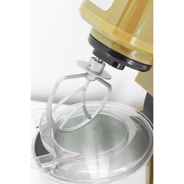 Multifunktionsrobot - Harper - Köksmaskin - 700W - 4,5L skål i rostfritt stål - 1,5L mixer