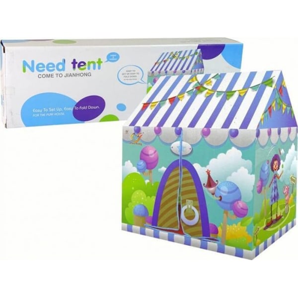 Tält aktivitet - tunnel aktivitet Leantoys - 15248 - Roligt cirkustält för lekplats