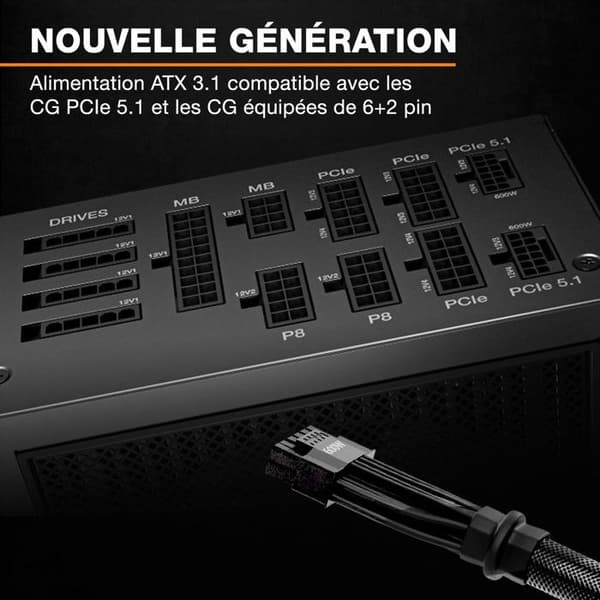 vara tyst! DARK POWER 14 - PC-strömförsörjning - 1200 W