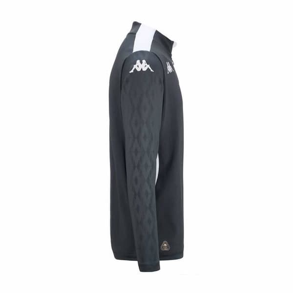 Sweatshirt Ablas Pro 8 AS Monaco 24/25 för Herr - Mörkgrå, vit Mörkgrå, vit M