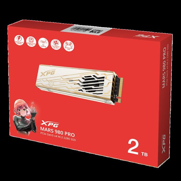 ADATA SSD 2TB XPG MARS 980 PRO Gen5x4