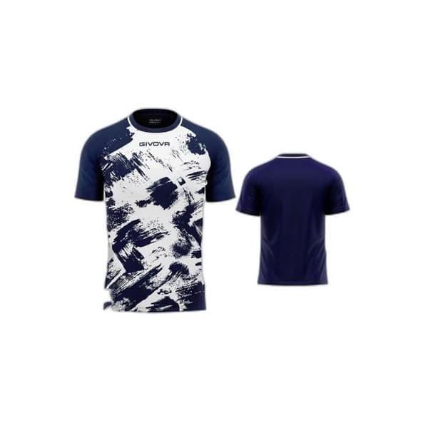 Jersey Givova Art - vit/blå - 2XL Vit blå M