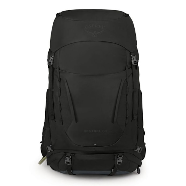 Ryggsäck för vandring - Osprey - Kestrel 68 L/XL - Svart - Regnskydd - Ergonomisk svart