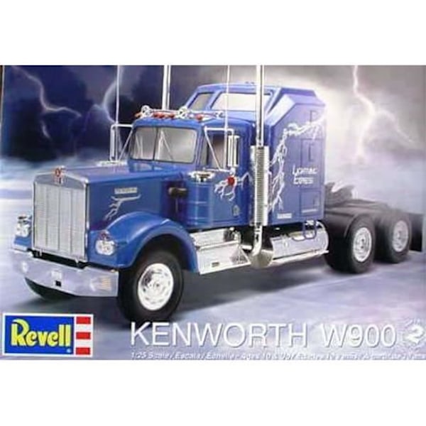 Kenworth W900 lastbilsmodell i plast - Revell Monogram 1:25