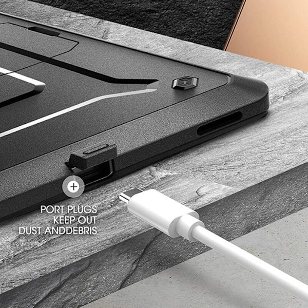 Supcase - Licorne Beetle Pro - Samsung Galaxy Tab S7 Plus / S8 Plus - Svart