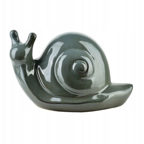 Staty - statuett Lumarko Snigelfigur i keramik 25x14,5x15cm!