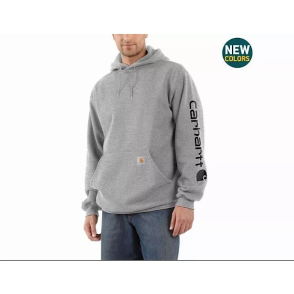 Huvtröja - CARHARTT - S1K288E20XL - Grå - Stor - Framficka Grå XL