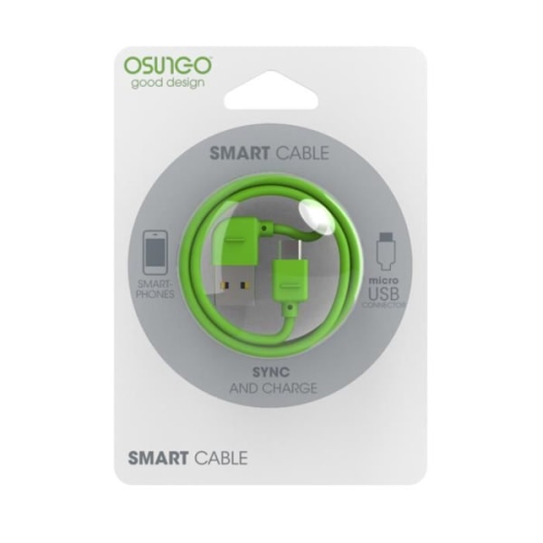 Osungo Green Micro USB-kabelsynkronisering och …