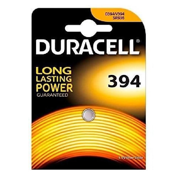 DURACELL 394 batteripaket med 2 - för klocka