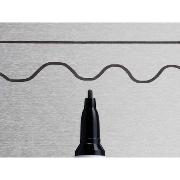 Permanent marker Paint Marker fin, svart