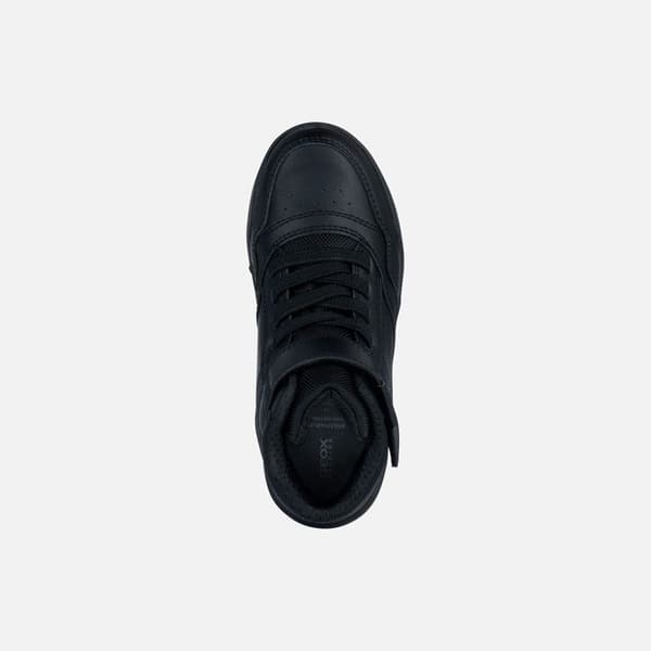 Geox Perth High Top Sneaker med Scratch - Svart Svart 34