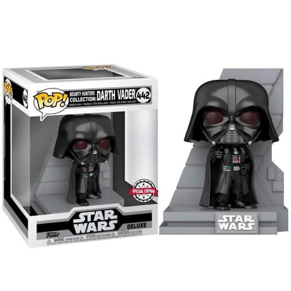 Funko Pop! Deluxe - Star Wars - Bounty Hunter - Darth Vader grå