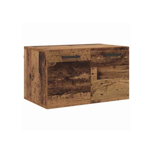 Väggskåp i återvunnet trä - vidaXL - 60x36.5x35 cm - Hållbart trä - Matt finish - Väggmontering