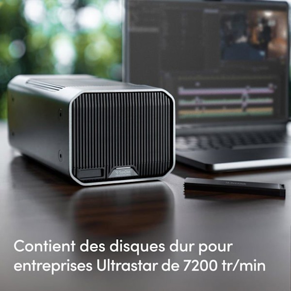 Extern hårddisk - SANDISK - G-RAID MIRROR - 24 To - Thunderbolt - 3.5"