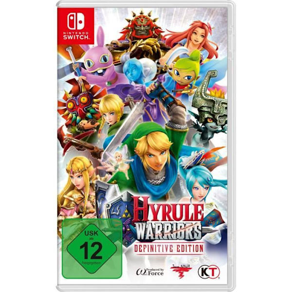 Hyrule Warriors Definitive Edition - Import, spelbar på franska