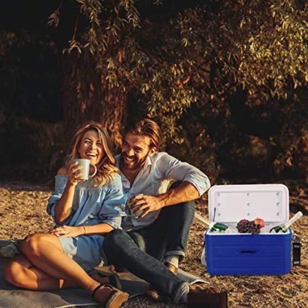 Bärbar kylare - RELAXDAYS - 20 L - Fräsch - Blå Blå