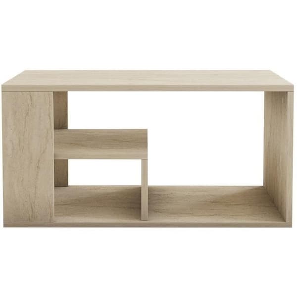 Soffbord - EROS - Rektangulär - Travertin - 80 x 50 x 40 cm Travertin