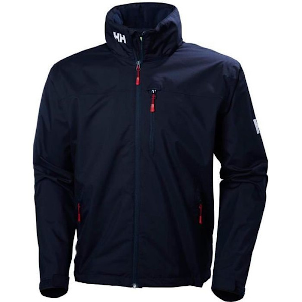 Nautiska kläder för män Vattentäta jackor Helly Hansen Crew Hooded Blå jag