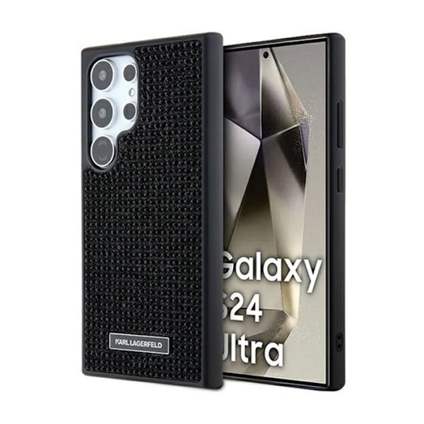 Mobilskal - Karl Lagerfeld - Samsung Galaxy S24 Ultra - Svart - Flexibel - Chic Svart