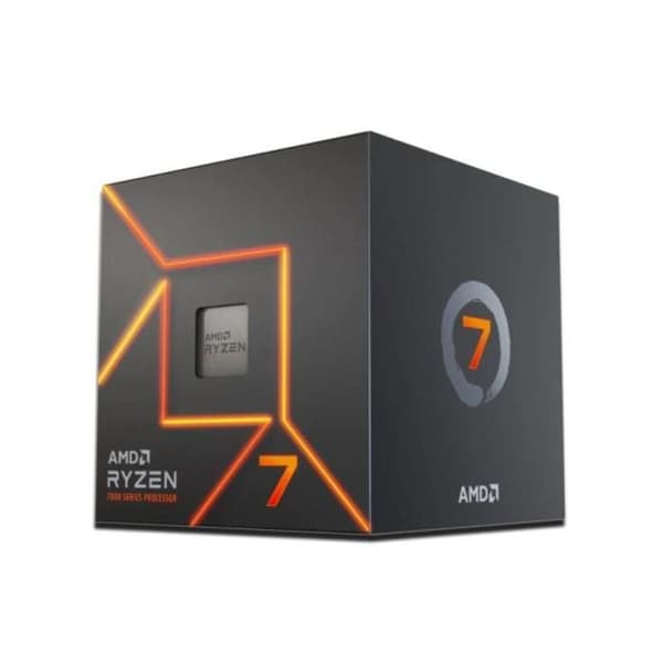 Processor - AMD - Ryzen 7 7700 - Socket AM5 - 8 kärnor/16 trådar - 3.8 GHz (boost 5.3 GHz)