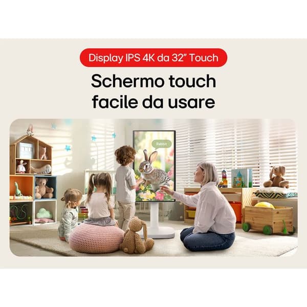 Skärm - LG - Swing 32U889SA - 32" 4K - Touch - Rullbar vridbar bas