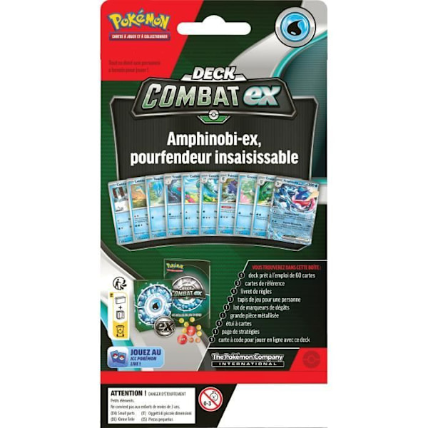 Samlarkort - ASMODEE - Pokémon: Battle Deck - Child - Mixed - Boy Flerfärgad
