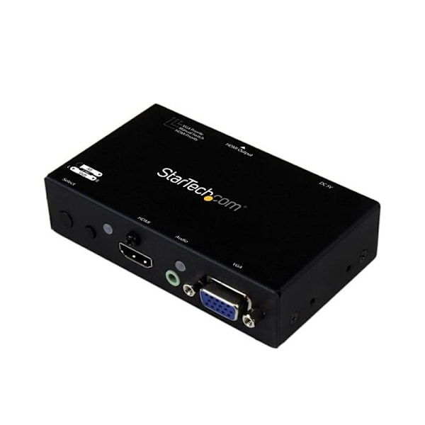 HDMI/VGA-switch - STARTECH - VS221VGA2HD - 1080p - Automatisk växling - Inbyggd VGA-konvertering