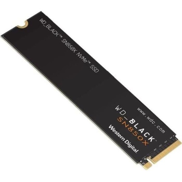 WD_BLACK SN850X NVMe SSD WDS100T2X0E - SSD - 1 TB - intern - M.2 2280 - PCIe 4.0 x4 (NVMe)