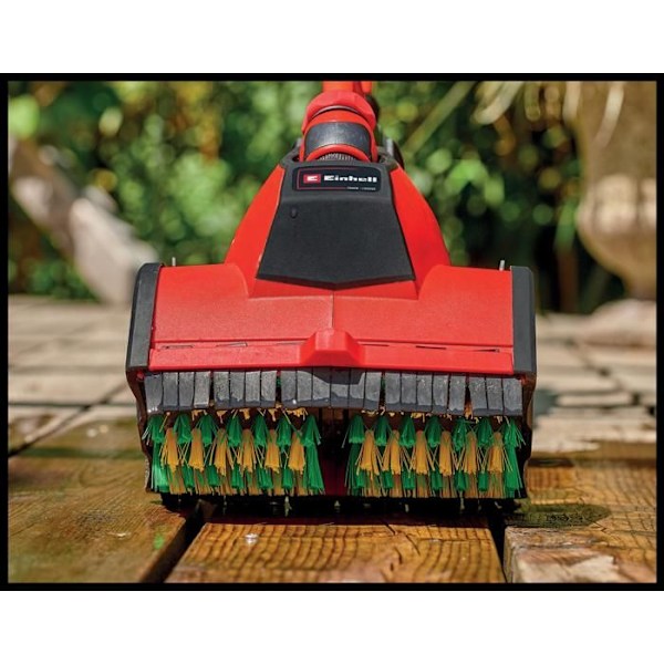 Einhell Brosse SOFT för multiytförare (anpassad för träytor och syntetiskt gräs, rengöringsbredd 19,5 cm)