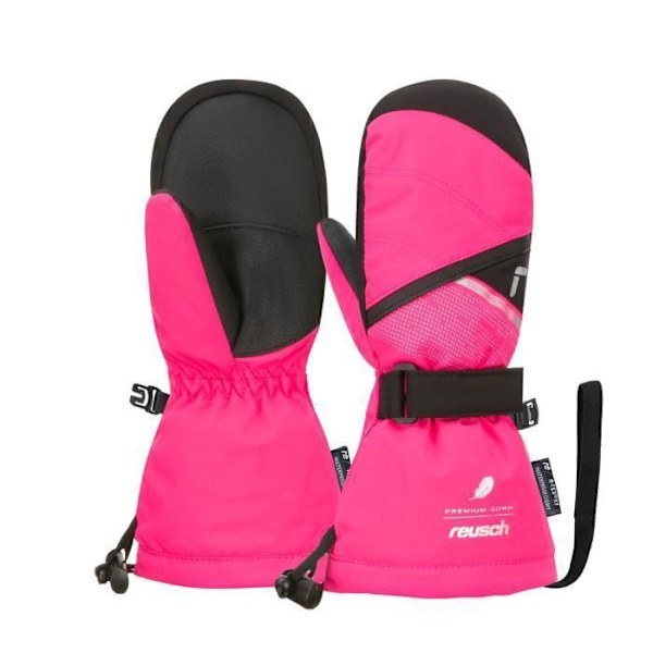 Reusch Kaden R-Tex® XT dunvantar för barn - rosa glo - 4/5 år rosa glo 4-5 år