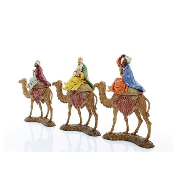 3 RE MAGI SUL CAMELLO 10CM