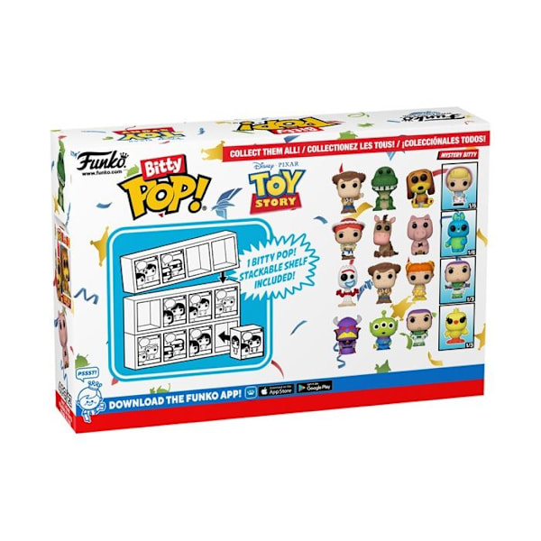 Figuriner Funko Bitty Pop - Funko - Toy Story Jessie - Paket med 4 - Hög kvalitet - 2 års garanti Flerfärgad