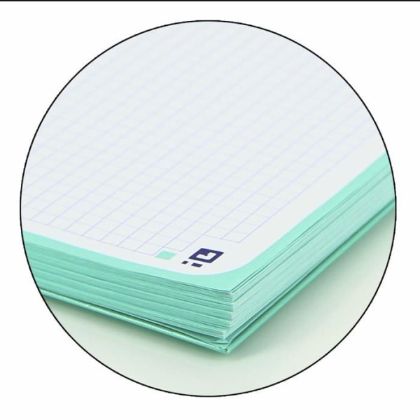 Notebook - Oxford loggbok - 400117274 - Mikroperforerad Touch Notebook 80 ark Färg Ice Mint Pastell