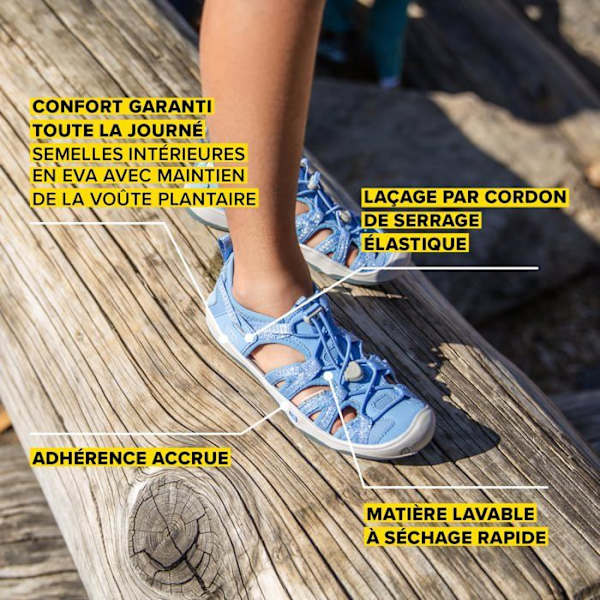Sandal - barfota Keen - 1026287 - Unisex barn Moxie sandaler Multi/engelsk lavendel 22