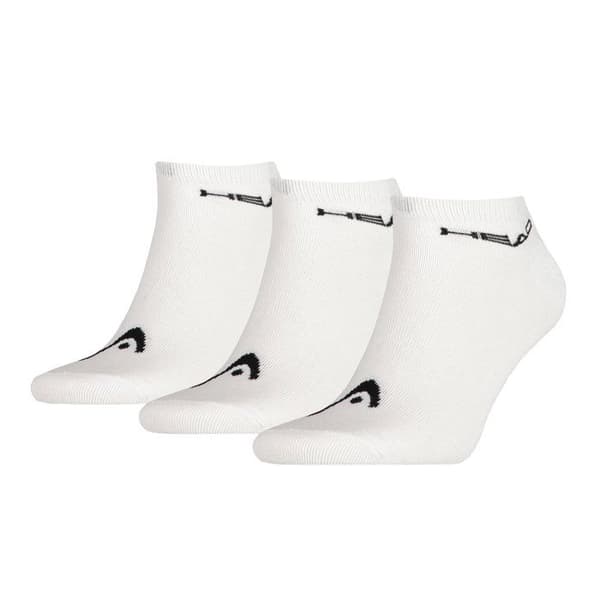 Herrkläder Strumpor Huvud Underkläder Sneaker 3-pack Vit 35/38
