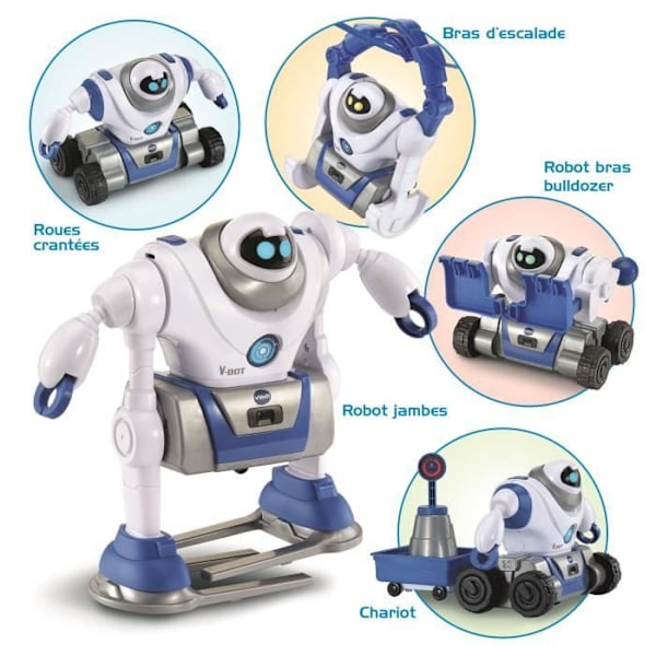 VTECH V-BOT EXPLORER, MIN 5 I 1 ROBOT
