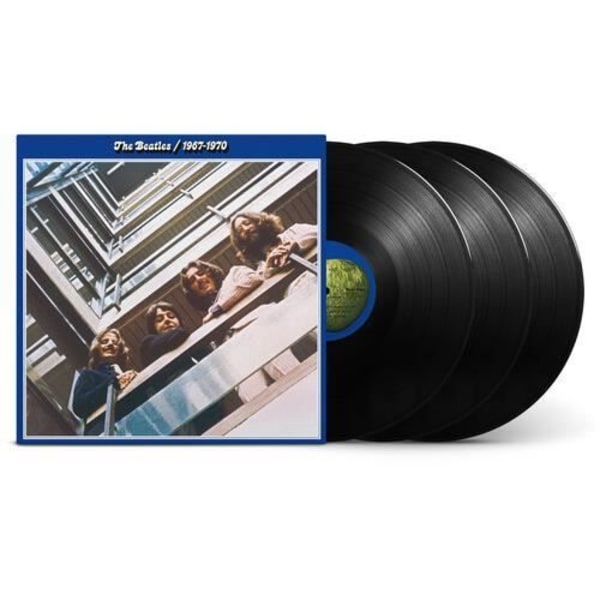 The Beatles - The Beatles 1967-1970 (The Blue Album) [VINYL LP] Gatefold LP-jacka, 180 gram, med häfte