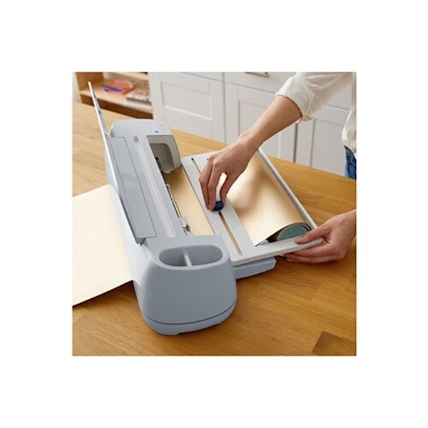 Tillbehörsavrullare - Cricut - Explore 3 / Maker 3 - Silver - Smarta materialkompatibla - Integrerad pappersskärare Vit