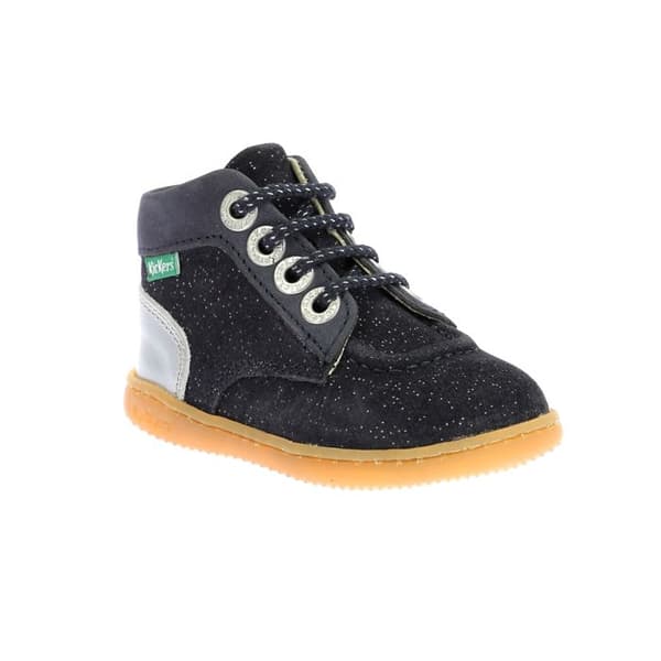 KICKERS Kickiconic Marin silver blå 19