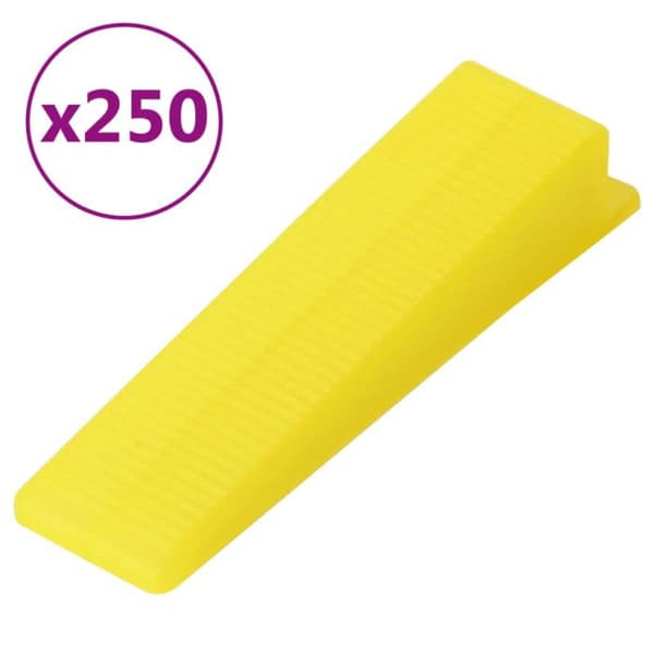 Kakeljusteringssystem 250 kil 500 Clips 1,5 mm
