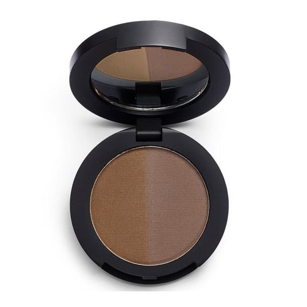 Makeup Revolution - Duo Brow Powder - Ebenholts ebenholts