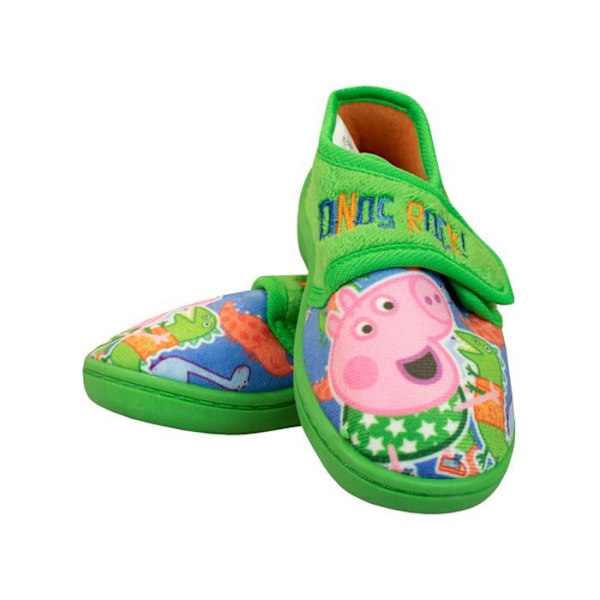 Babies Peppa Pig Pojkar Tofflor George Pig Grön 24 Grön 18-24 månader