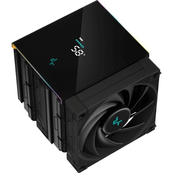 Deepcool - AK620 Digital (Svart) - CPU-kylare - 2x120mm
