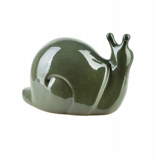 Staty - statuett Lumarko Snigelfigur i keramik 19x11x11cm!