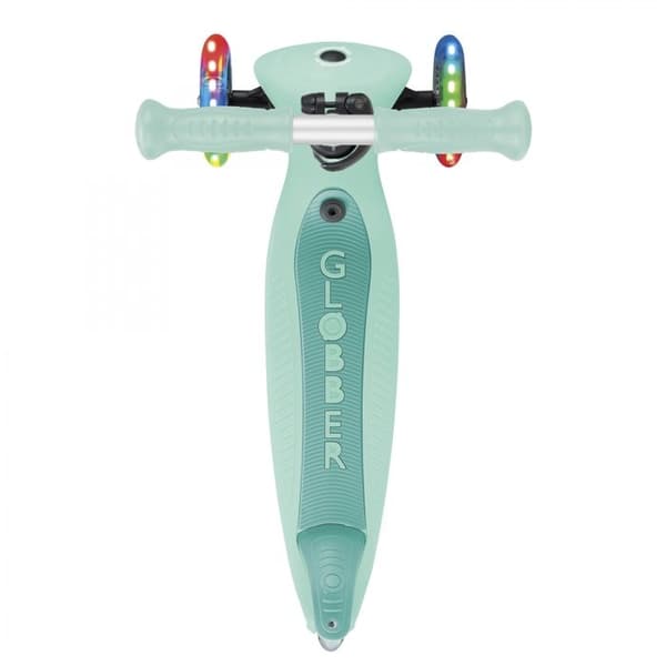Globber - Utvecklingsbar sparkcykel GO-UP ACTIVE LIGHTS - Mintgrön Mintgrön