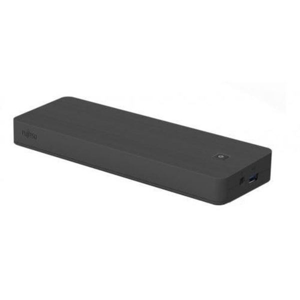 Dockningsstation - FUJITSU - USB Type-C Port Replicator 2 - Svart - USB-A, HDMI, DisplayPort