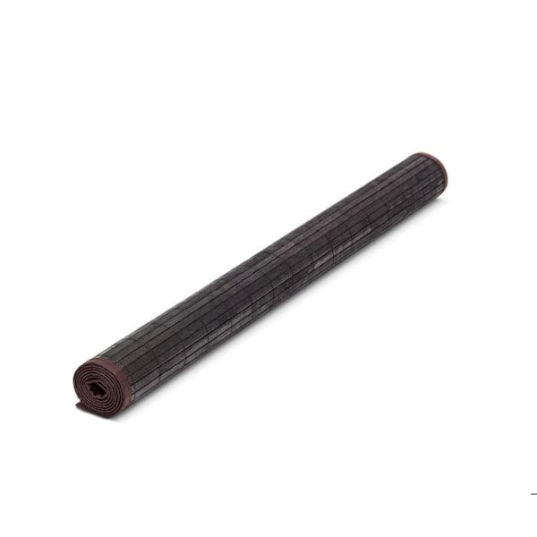 Relaxdays Badrug Bambu 100 x 80 cm Dusch Storlekar olika Antislip, svart 4 färger