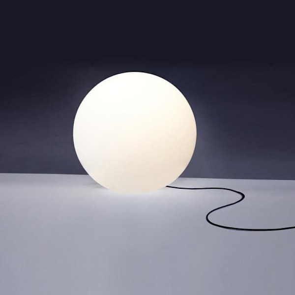 Trädgårdslampa - NOWODVORSKI - CUMULUS M - IP65 - Sfärisk boll - Vit