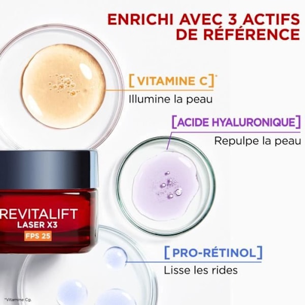 L'Oréal Paris Revitalift Laser Anti-Aging Care SPF 25 50ml N/A