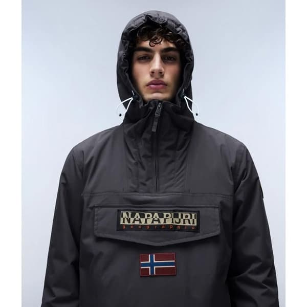 Napapijri Rainforest 3 vinterjacka mörkgrå fast XL